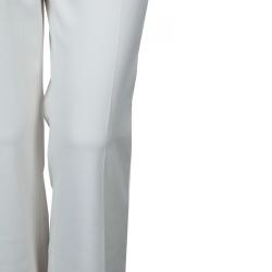 Jason Wu White Tailored Trousers M