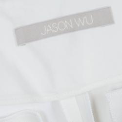Jason Wu White Tailored Trousers M