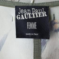 Jean Paul Gaultier Bird Print Silk Dress S