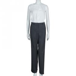 Pre Owned Jil Sander Grey Trousers M
