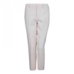 Jil Sander Powder Pink Wool Trousers XS
