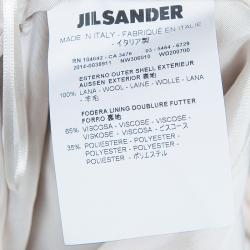 Jil Sander Powder Pink Wool Trousers XS