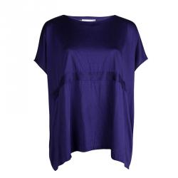 Jil Sander Purple Maxi Sleeveless Top L