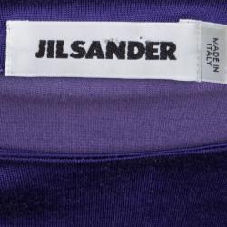Jil Sander Purple Maxi Sleeveless Top L