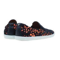 Jimmy Choo Black and Orange Demi Lace Slippers Size 41