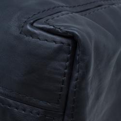 Pre Owned Jimmy Choo Black Leather XL Saba Hobo