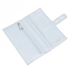 Pre Owned محفظة جيمي تشو فضي ميتالك وشعر حصان