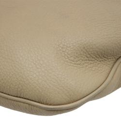 Pre Owned حقيبة جيمي تشو رينغو جلد بيج برباط