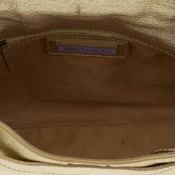 مملوكة مسبقًا حقيبة هوبو جيمي تشو توليتا جلد ذهبية