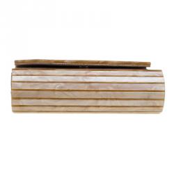 مملوكة مسبقًا Jimmy Choo Brown Acrylic Candy Clutch Bag