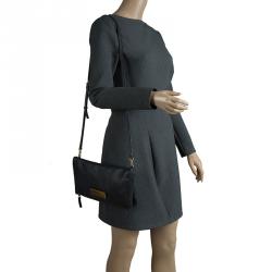 مملوكة مسبقًا حقيبة كلاتش مارك باي مارك جاكوبس غطاء لاب تو هوت تو بارتي جلد سوداء