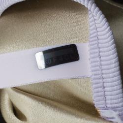 Pre Owned حقيبة كلتش جيمي تشو شاندرا جلد أسود