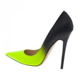 مملوكة مسبقًا حذاء جيمي تشو أنوك ثنائي اللون ديجرادي مقاس 38