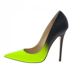 مملوكة مسبقًا حذاء جيمي تشو أنوك ثنائي اللون ديجرادي مقاس 38