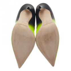 مملوكة مسبقًا حذاء جيمي تشو أنوك ثنائي اللون ديجرادي مقاس 38