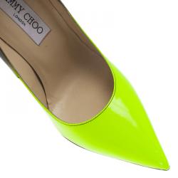 مملوكة مسبقًا حذاء جيمي تشو أنوك ثنائي اللون ديجرادي مقاس 38