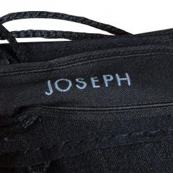 Joseph Black Jinny Embroidered Dress S