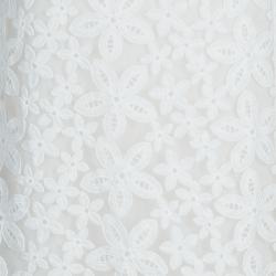 مملوكة مسبقًا فستان جوزيف لوري مطرز أبيض M