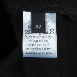 Pre Owned Joseph Monochrome Colorblock Sleeveless Dress L