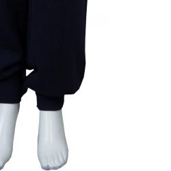 Pre Owned Joseph Navy Blue High Waist Wool Jogger Pants L