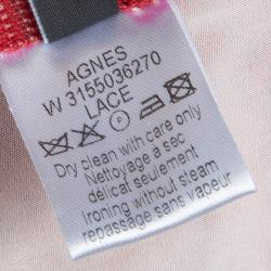 Pre Owned Joseph Red Lace A-Line Dress  S