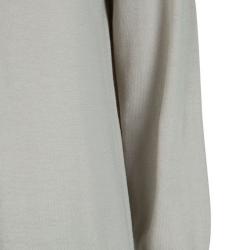 Pre Owned توب جوزيف تريكو بيج كم طويل رباط متقاطع على الصدر M 