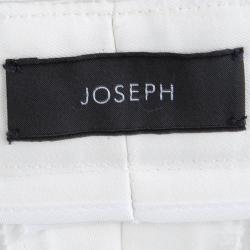 Joseph Off White Cropped Trousers M