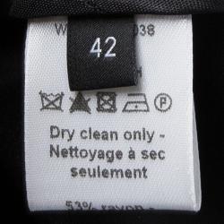 Pre Owned Joseph Dark Blue Stretch Denim Boot Cut Trousers L