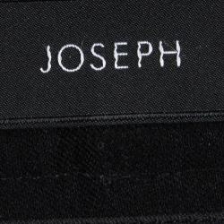Pre Owned Joseph Black Stretch Denim Boot Cut Pants L