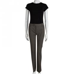 Joseph Ash Brown Boot Cut Trousers M