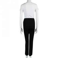 Joseph Black Stretch Denim Boot Cut Trousers M