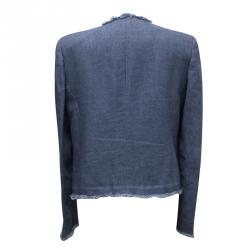 Joseph Blue Pocket Detail Denim Jacket L