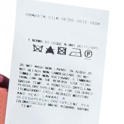 Pre Owned Just Cavalli Orange Printed Sleeveless Dress M