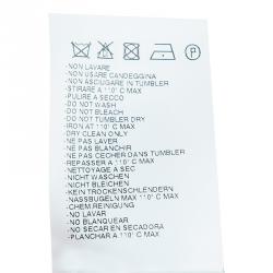 مملوكة مسبقًا توب جست كافالي حرير أخضر بأكمام طويلة M