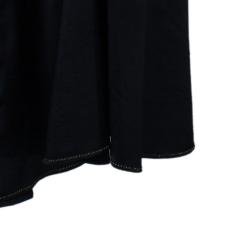 مملوكة مسبقًا Just Cavalli Black Satin Fishtail Maxi Skirt S