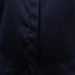 Pre Owned Just Cavalli Black Silk Shirt M