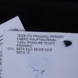 Pre Owned Just Cavalli Black Silk Shirt M