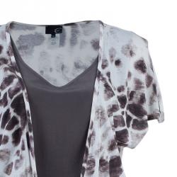 Pre Owned Just Cavalli Kenya Jersey Harem Jumpsuit M