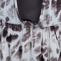 Pre Owned Just Cavalli Kenya Jersey Harem Jumpsuit M