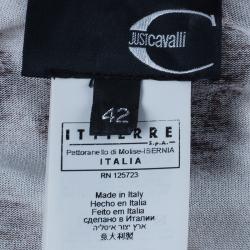 Pre Owned Just Cavalli Kenya Jersey Harem Jumpsuit M