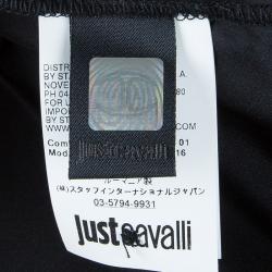 Pre Owned Just Cavalli Embellished Collar Shirt S