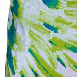 مملوكة مسبقًا Just Cavalli Multicolor Printed Top M
