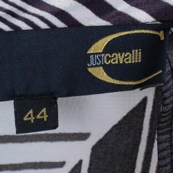 Pre Owned Just Cavalli Multiprint Maxi Skirt M