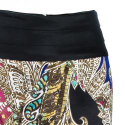 مملوكة مسبقًا Just Cavalli Multicolor Printed  Maxi Skirt M