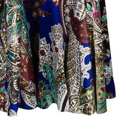 مملوكة مسبقًا Just Cavalli Multicolor Printed  Maxi Skirt M