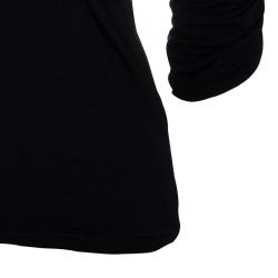 Pre Owned Just Cavalli Black Draped Top M