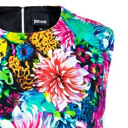 مملوكة مسبقًا توب جست كافالي نقوش أزهار متعددة الألوان S