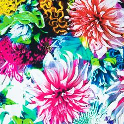 مملوكة مسبقًا توب جست كافالي نقوش أزهار متعددة الألوان S