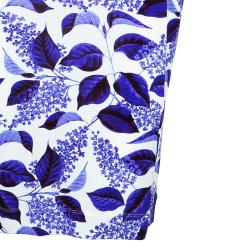 Pre Owned Just Cavalli Purple Print Stretch Dress S