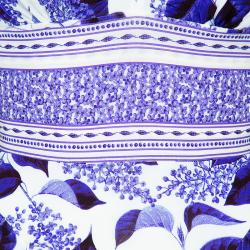 Pre Owned Just Cavalli Purple Print Stretch Dress S